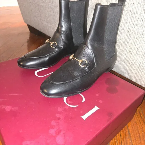 Black Gucci Boots, 7.5 - Picture 3 of 6